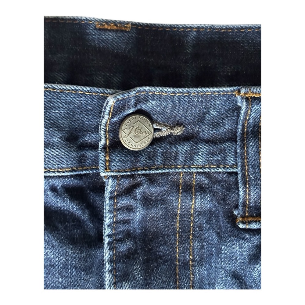 J Crew  Mens 34 X 32 770 Kaihara Japanese Denim Blue Jeans That Sit Below Waist - Picture 3 of 12